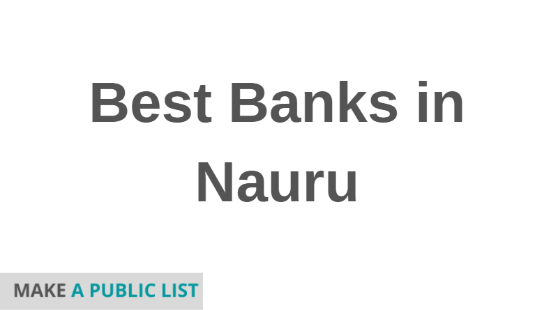 Best Banks in Nauru