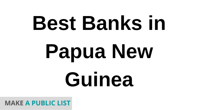 Best Banks in Papua New Guinea