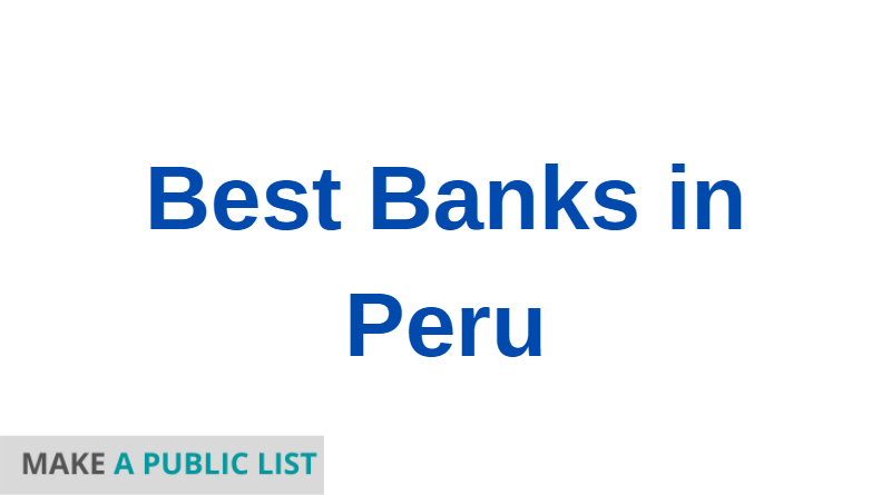 Best Banks in Peru