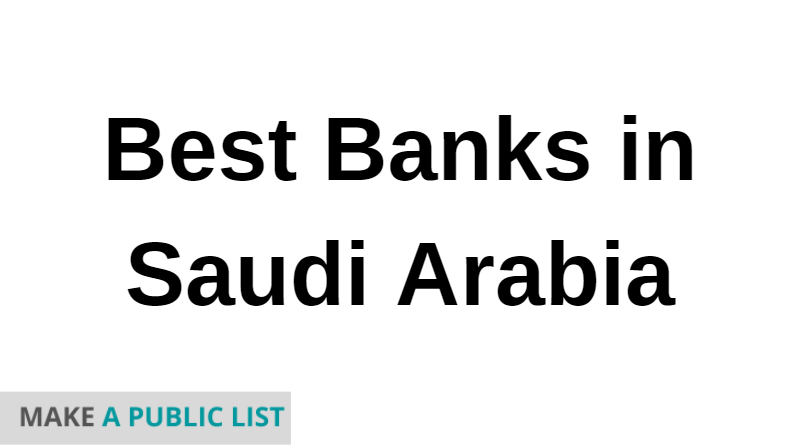 Best Banks in Saudi Arabia