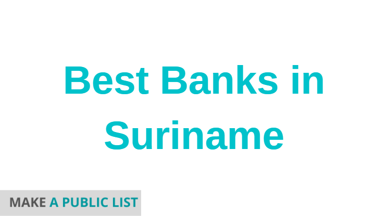 Best Banks in Suriname