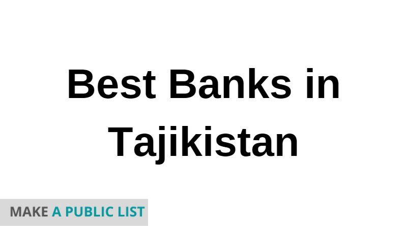 Best Banks in Tajikistan