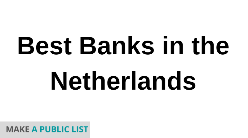 Best Banks in the Netherlands