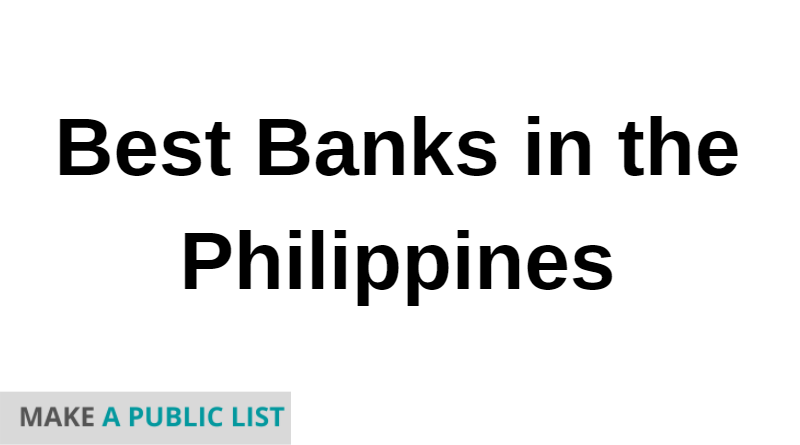 Best Banks in the Philippines