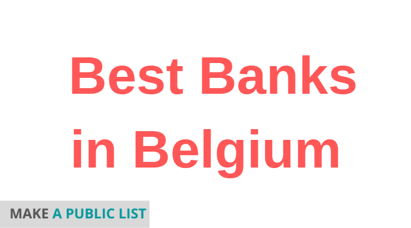 best banks in Belgium