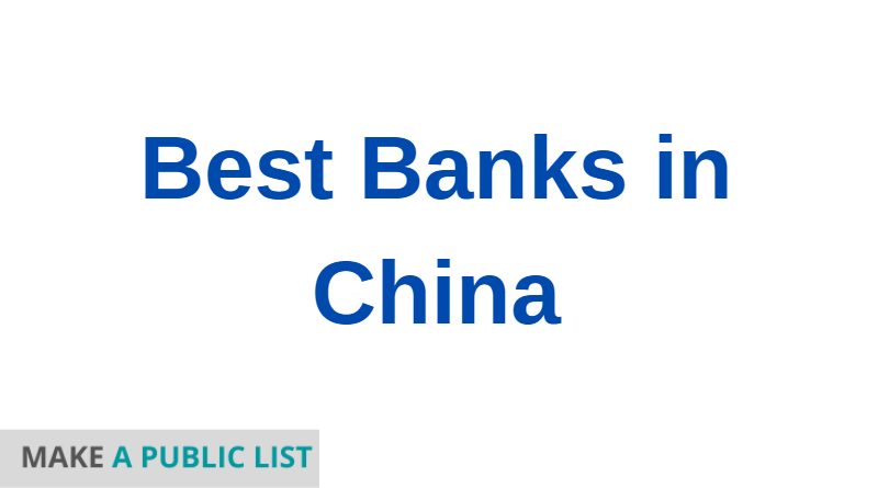 Best Banks in China