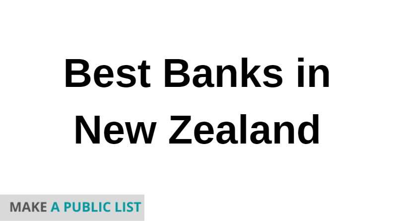 Best Banks in New Zealand