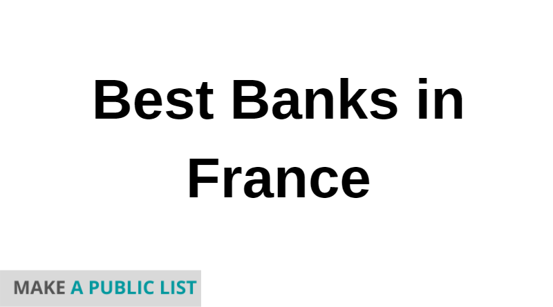 Best Banks in France
